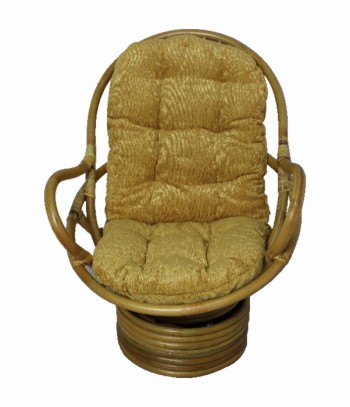 SWIVEL ROCKER кресло-качалка, ротанг №4 в Боровом - borovoe.mebel54.com | фото