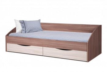 Кровать одинарная "Фея-3" (симметричная) в Боровом - borovoe.mebel54.com | фото