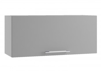Норд ШВГ 800 Шкаф верхний горизонтальный (Камень беж/корпус Белый) в Боровом - borovoe.mebel54.com | фото