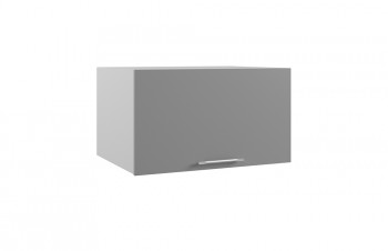 Ройс ГВПГ 800 Шкаф верхний горизонтальный глубокий высокий (Графит софт/корпус Серый) в Боровом - borovoe.mebel54.com | фото