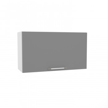 Ройс ВПГ 800 Шкаф верхний горизонтальный высокий (Графит софт/корпус Серый) в Боровом - borovoe.mebel54.com | фото